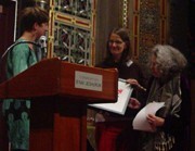 Melonie Kay Krantowitz Receives JFREJ Award from Esther Kaplan