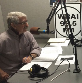 Marle Becker at WBAI's City College Studio 2014