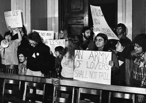 1975 Dyke Tactics Protest