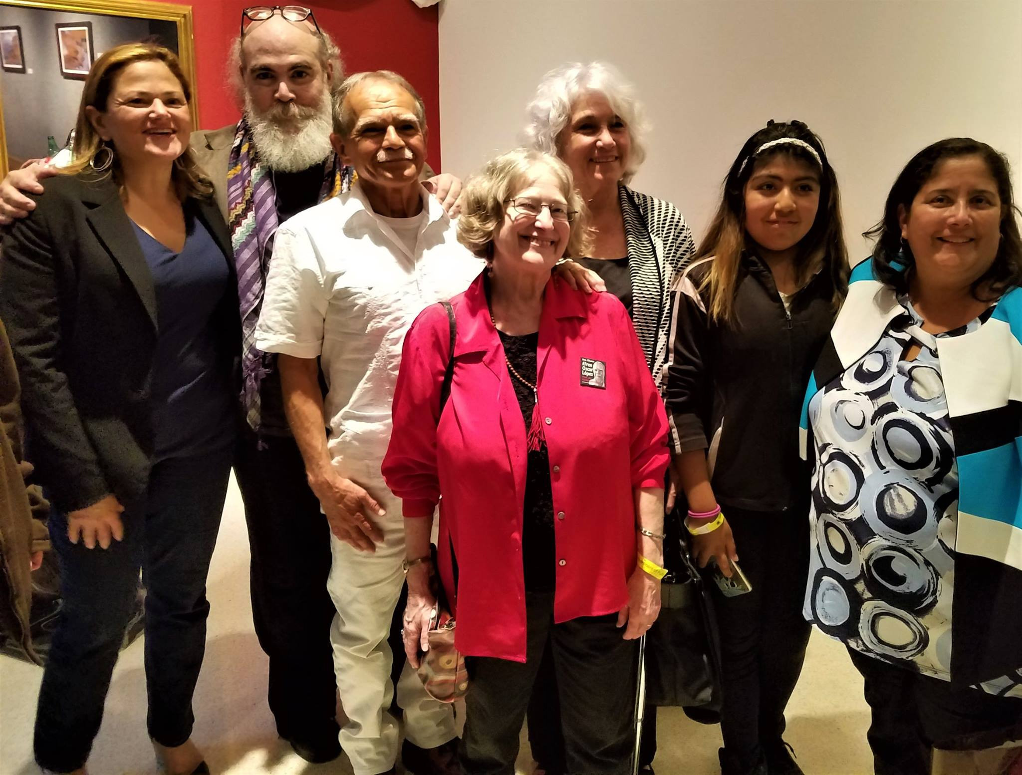 Tobi Emmer with Oscar Lopez Rivera