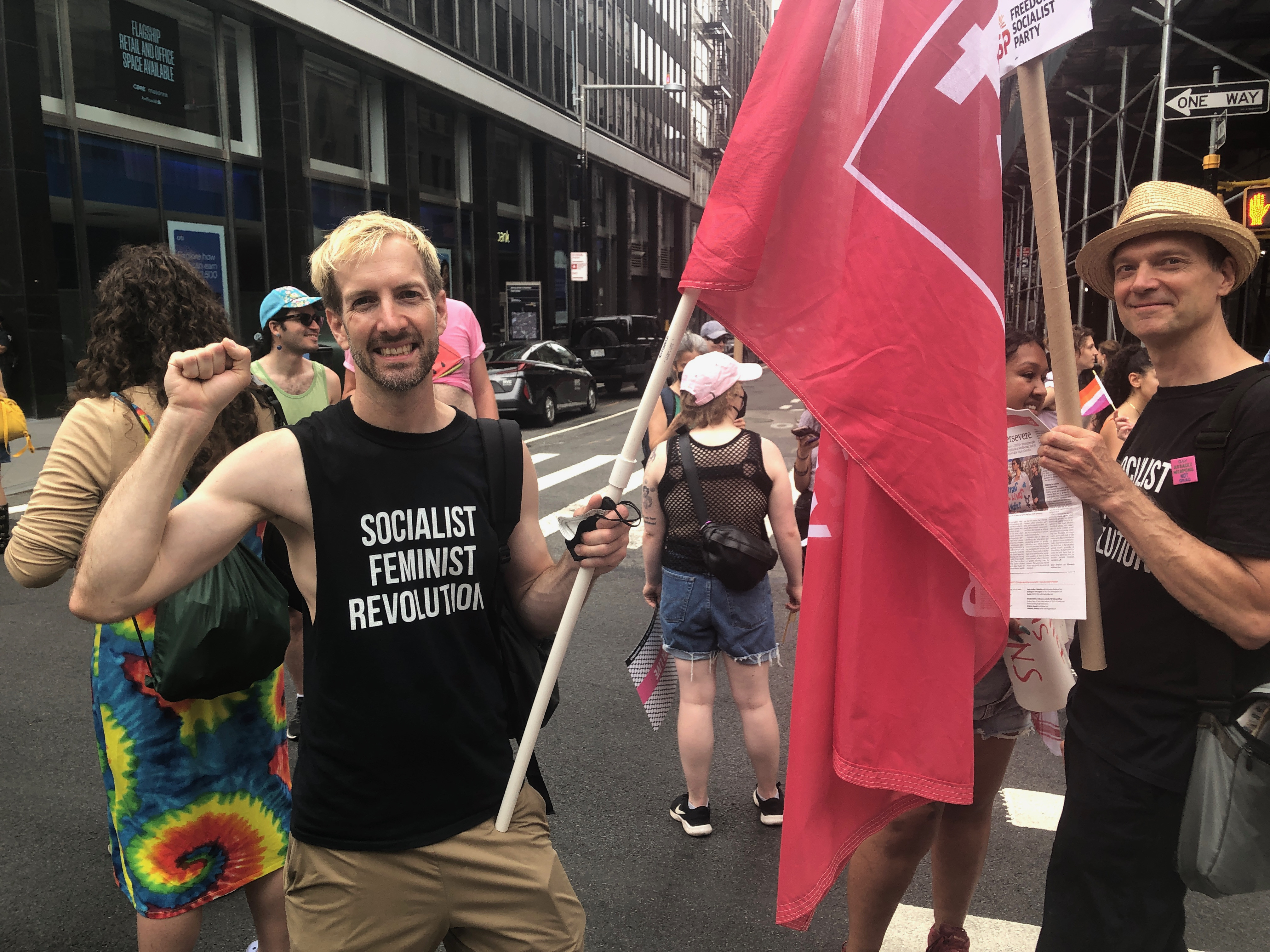 Jed Holtz of Freedom Socialists