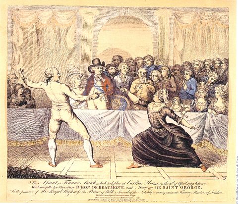 Chevalier d'Éon Fencing Performance