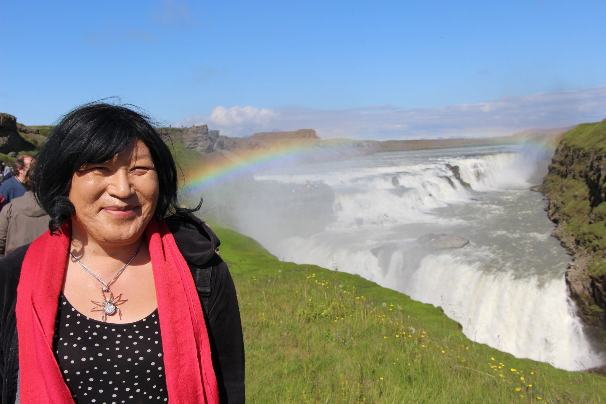 Pauline Park at Gullfos Pauline Park at Gullfos