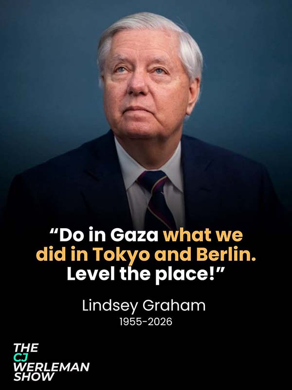 Lindsey Graham on Gaza Genocide
