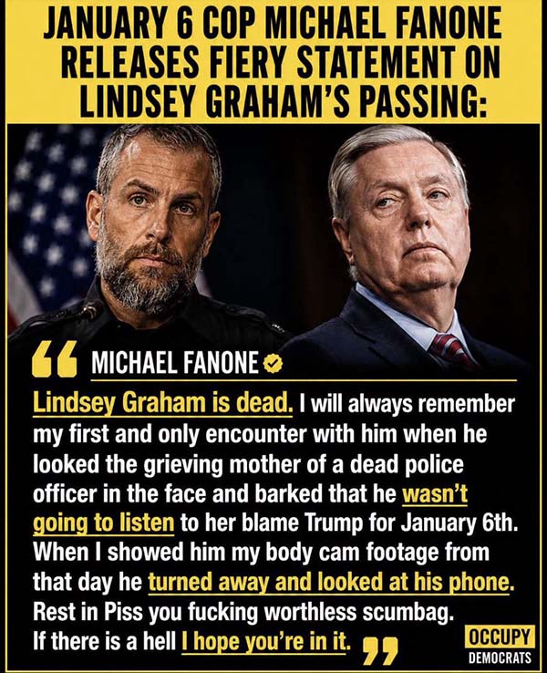  Lindsey Graham vs. Michael Fanone