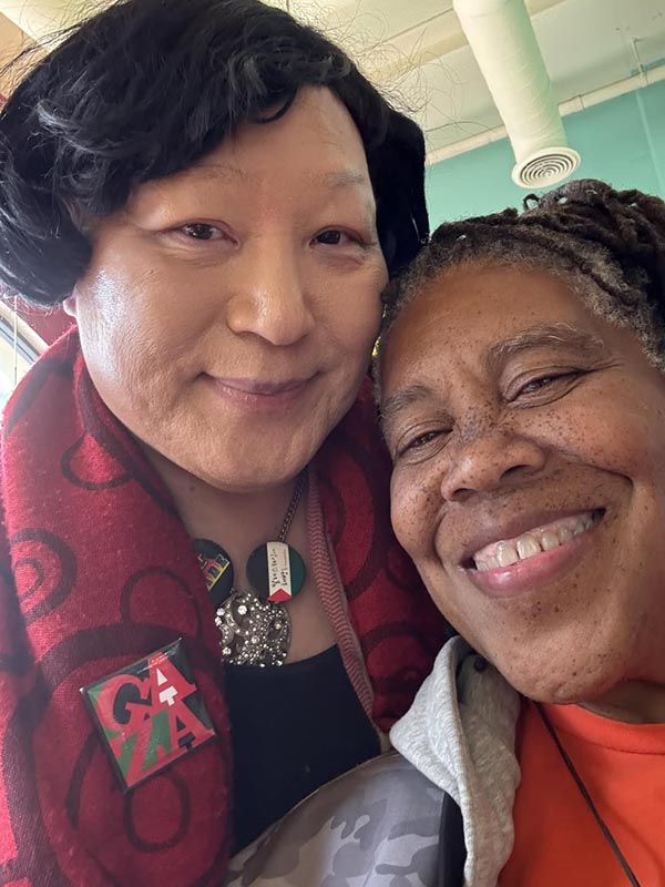 Akilah Monifa and Pauline Park